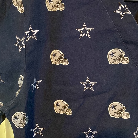 NFL Dallas Cowboys scrub top mens small - Picture 5 of 6
